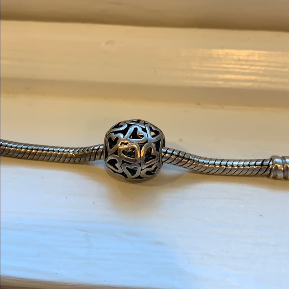 Heart pandora charm